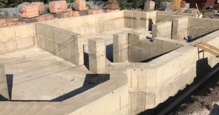 Фундамент с цокольным этажом под ключ заказать в Благовещенске - фундамент цокольный этаж под ключ цена от 7371 руб за м2